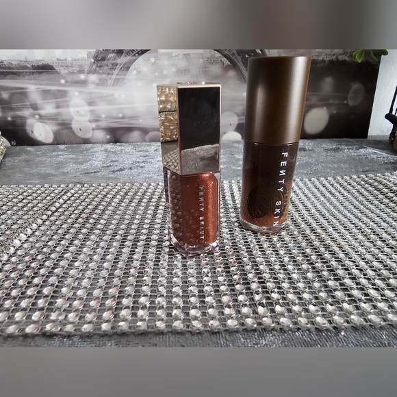 Fenty Beauty by Rihanna Chocolit Treatz Lip Luminizer + Lip Oil Duo-NEW - Picture 8 of 10